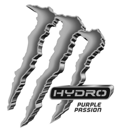 M HYDRO PURPLE PASSION logo