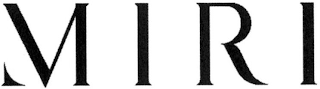 M I R I logo