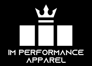 M IM PERFORMANCE APPAREL logo