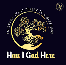 M IN EVERY STAGE THERE IS A BLESSING HOW I GOD HERE logo