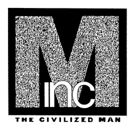 M INC THE CIVILIZED MAN logo
