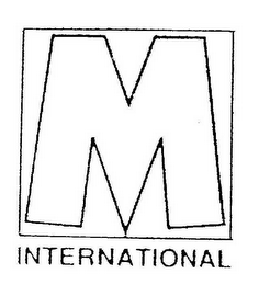 M INTERNATIONAL logo