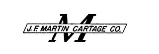 M J. F. MARTIN CARTAGE CO. logo