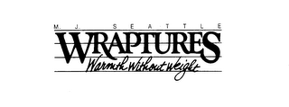 M. J. SEATTLE WRAPTURES WARMTH WITHOUT WEIGHT