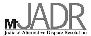 M JADR JUDICIAL ALTERNATIVE DISPUTE RESOLUTION logo