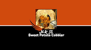 M & J'S SWEET POTATO COBBLER logo