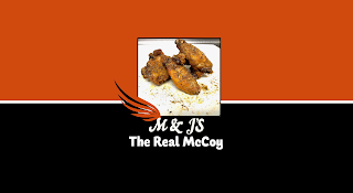 M & J'S THE REAL MCCOY logo