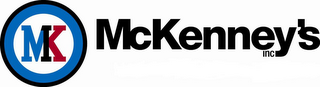 M, K, MCKENNEY'S INC. logo