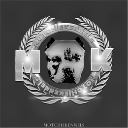 M K MOTCHIEKENNELS logo