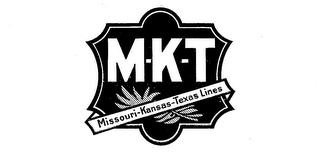 M-K-T MISSOURI-KANSAS-TEXAS LINES logo