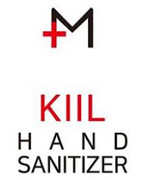 M+ KIIL HAND SANITIZER logo