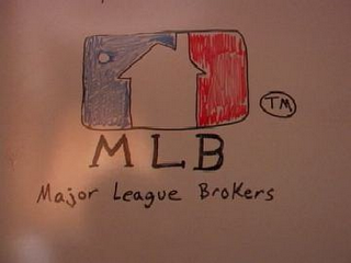 M L B MAJOR LEAGUE BROKERS logo
