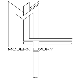 M L MODERN LUXURY logo