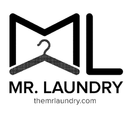 M L MR. LAUNDRY THEMRLAUNDRY.COM logo