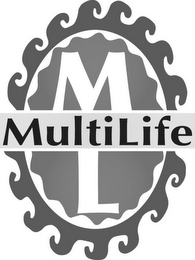 M L MULTILIFE logo