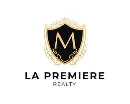 M LA PREMIERE REALTY logo