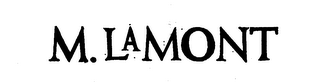 M. LAMONT logo
