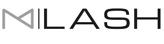 M LASH logo
