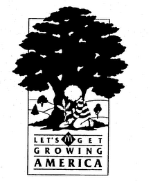 M LET'S GET GROWING AMERICA logo