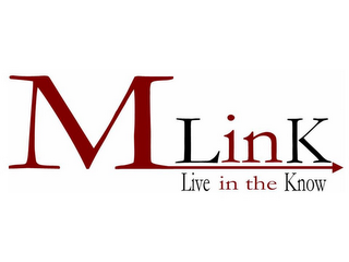 M LINK LIVE IN THE KNOW logo