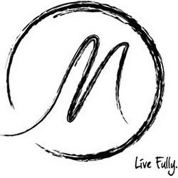 M LIVE FULLY logo