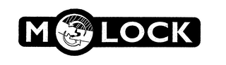 M LOCK logo
