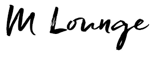 M LOUNGE logo