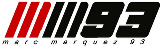 M M 93 MARC MARQUEZ 93 logo