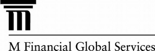 M M FINANCIAL GLOBAL SERVICES logo