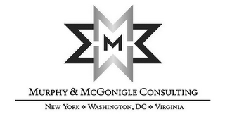 M M M M M MURPHY & MCGONIGLE CONSULTINGNEW YORK WASHINGTON, DC VIRGINIA logo
