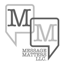 M M MESSAGE MATTERS LLC. logo