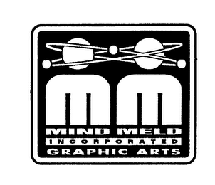 M M MIND MELD INCORPORATED GRAPHIC ARTS logo