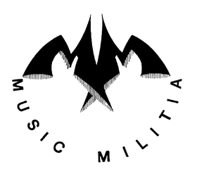 M M MUSIC MILITIA logo