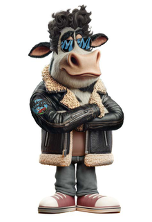 M M WELCOME TO THE MOO logo