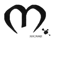 M MACABRE logo