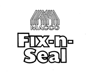 M MACCO FIX-N-SEAL logo