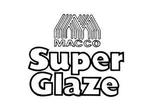 M MACCO SUPER GLAZE logo