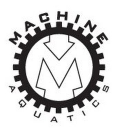 M MACHINE AQUATICS logo