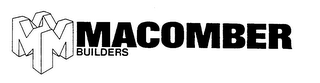 M MACOMBER BUILDERS logo