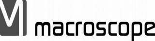M MACROSCOPE logo