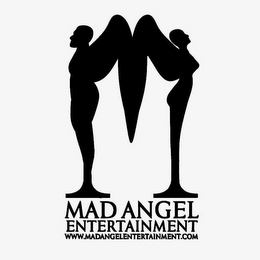 M MAD ANGEL ENTERTAINMENT WWW.MADANGELENTERTAINMENT.COM logo