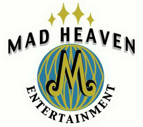 M MAD HEAVEN ENTERTAINMENT logo