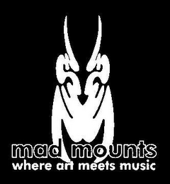 M MAD MOUNTS WHERE ART MEETS MUSIC logo