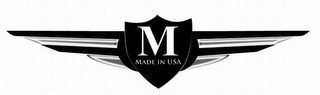 M MADE IN USA logo