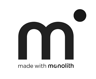 M MADE WITH MONOLITH logo
