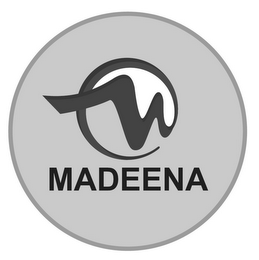 M MADEENA logo