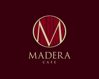 M MADERA CAFE logo