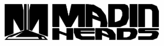 M MADIN HEADS logo