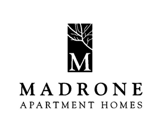 M MADRONE APARTMENT HOMES logo