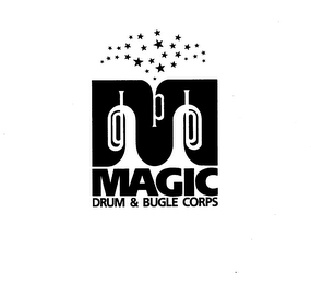 M MAGIC DRUM & BUGLE CORPS logo